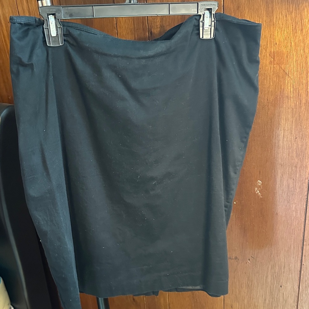 Covington Black Pencil Skirt
